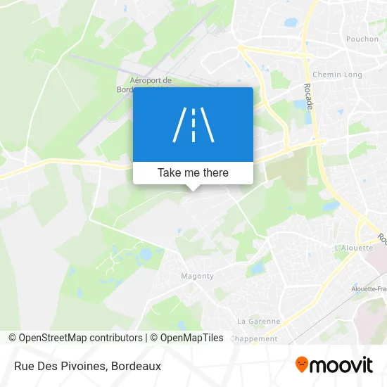 Rue Des Pivoines map