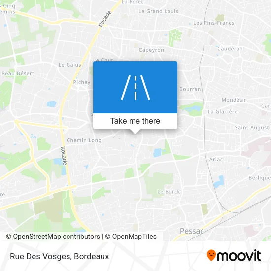 Rue Des Vosges map