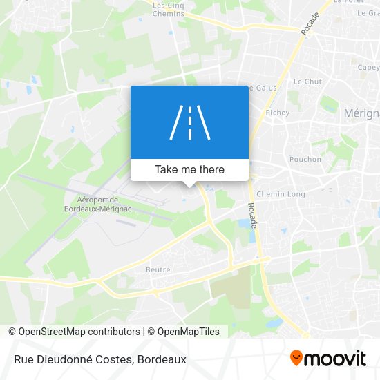 Rue Dieudonné Costes map