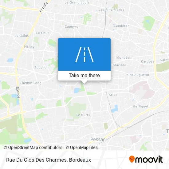 Rue Du Clos Des Charmes map