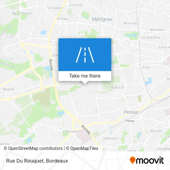 Rue Du Rouquet map