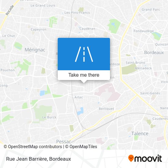 Rue Jean Barrière map