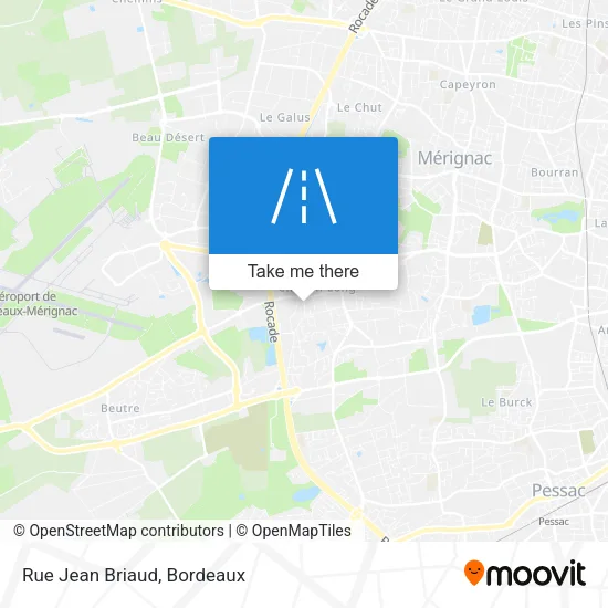 Rue Jean Briaud map