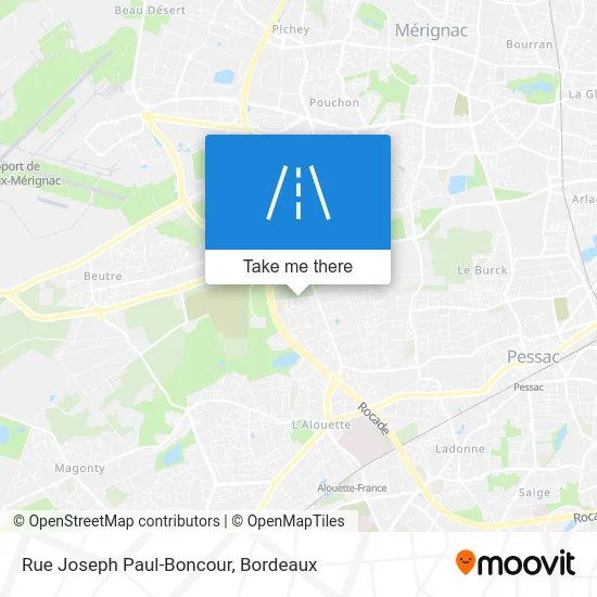 Rue Joseph Paul-Boncour map