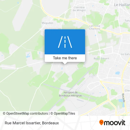 Rue Marcel Issartier map