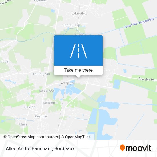 Allée André Bauchant map