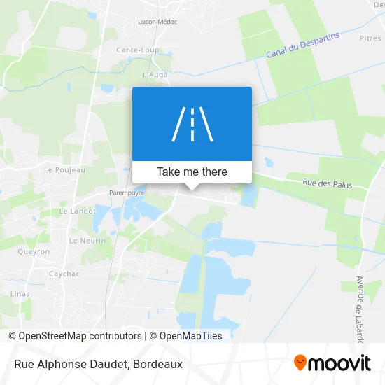 Rue Alphonse Daudet map