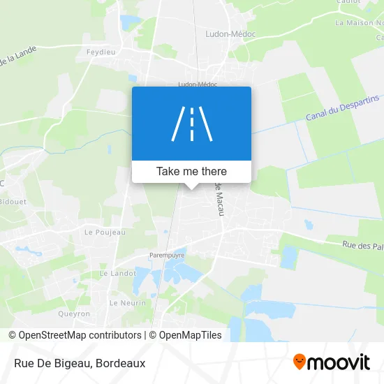 Rue De Bigeau map
