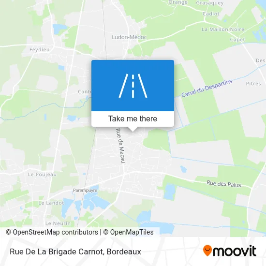 Rue De La Brigade Carnot map