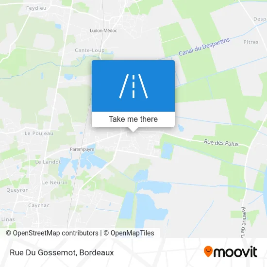 Rue Du Gossemot map