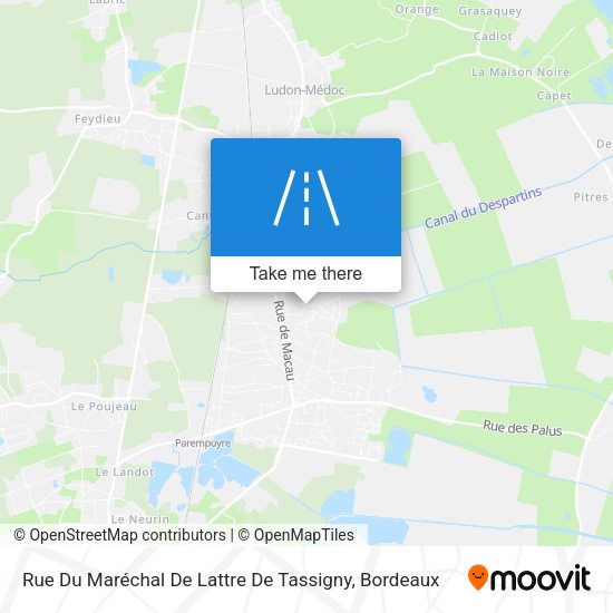 Rue Du Maréchal De Lattre De Tassigny map