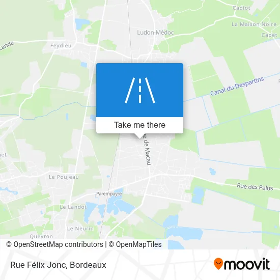 Rue Félix Jonc map