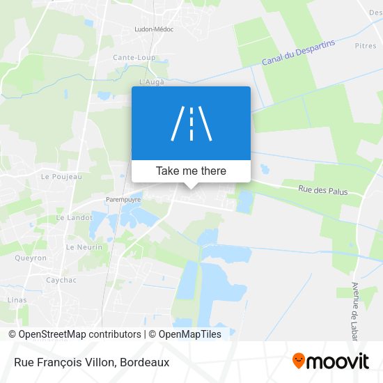 Rue François Villon map