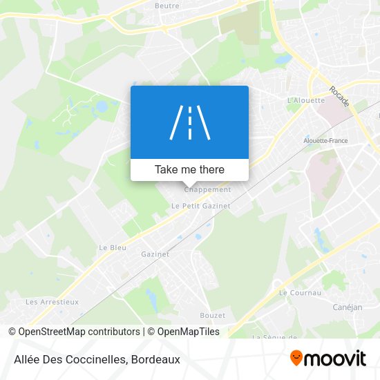 Allée Des Coccinelles map