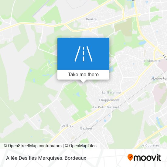 Allée Des Ïles Marquises map