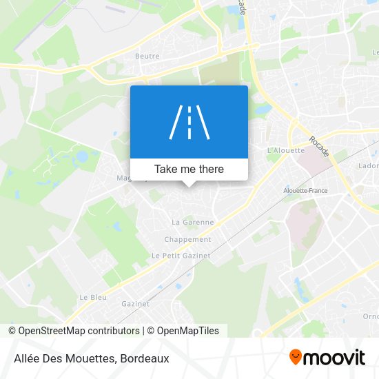 Allée Des Mouettes map
