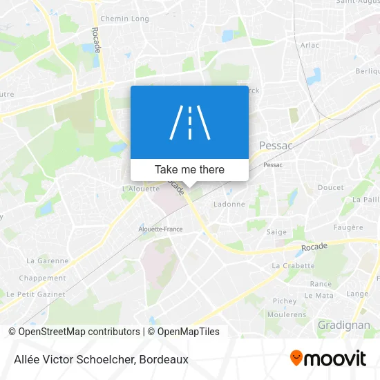 Allée Victor Schoelcher map