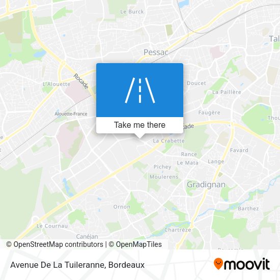 Avenue De La Tuileranne map