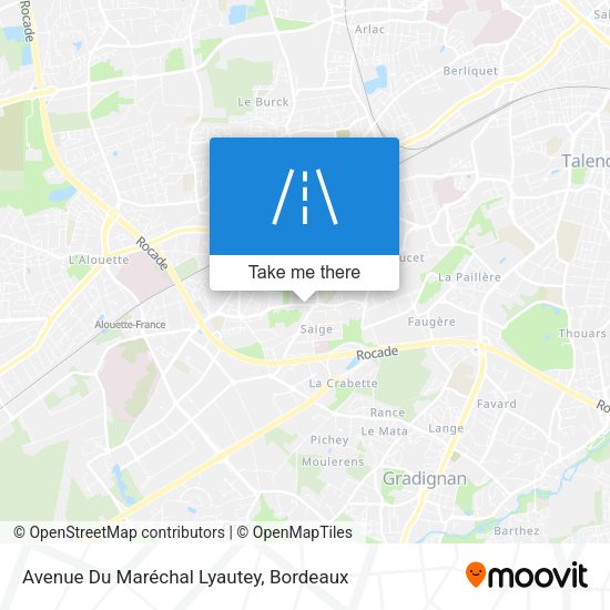 Avenue Du Maréchal Lyautey map
