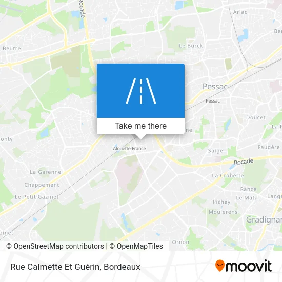 Rue Calmette Et Guérin map