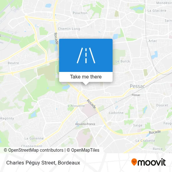 Rue Charles Péguy map