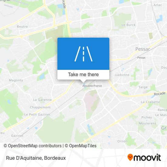 Rue D'Aquitaine map