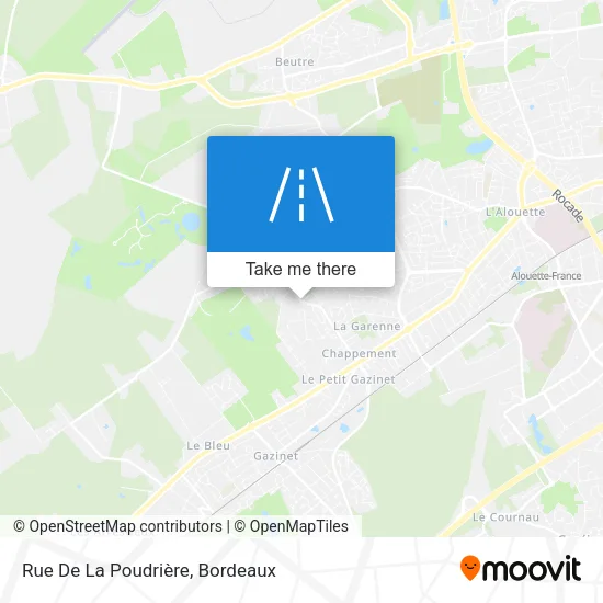 Rue De La Poudrière map