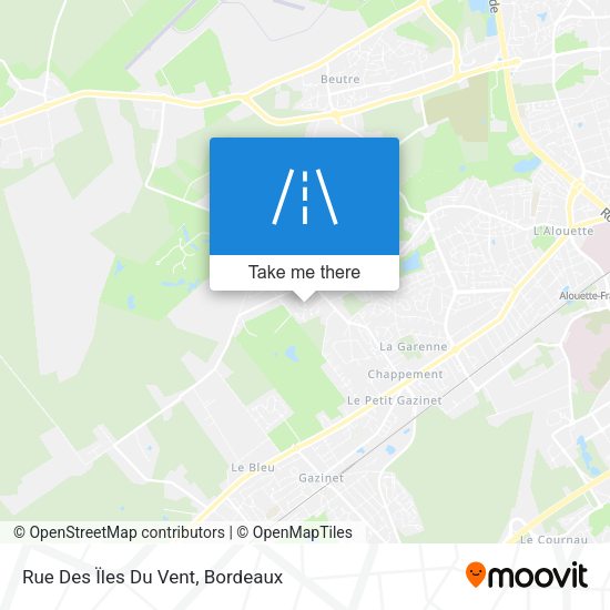 Rue Des Ïles Du Vent map