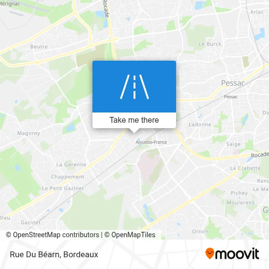 Rue Du Béarn map