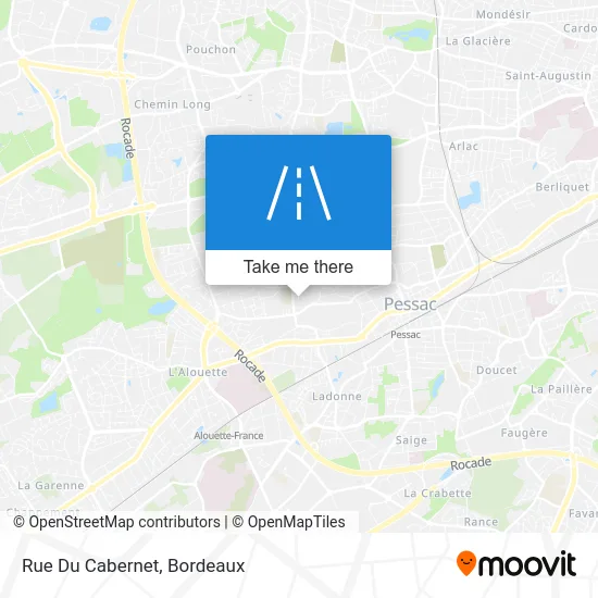 Rue Du Cabernet map