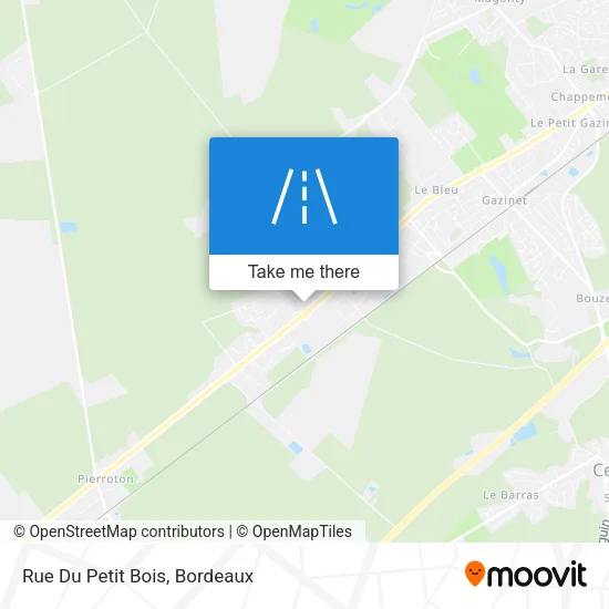 Rue Du Petit Bois map