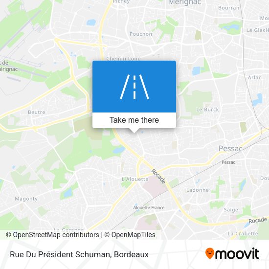 Rue Du Président Schuman map