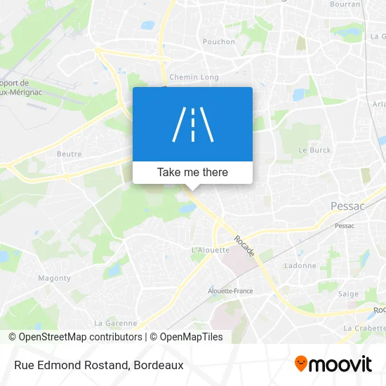 Rue Edmond Rostand map