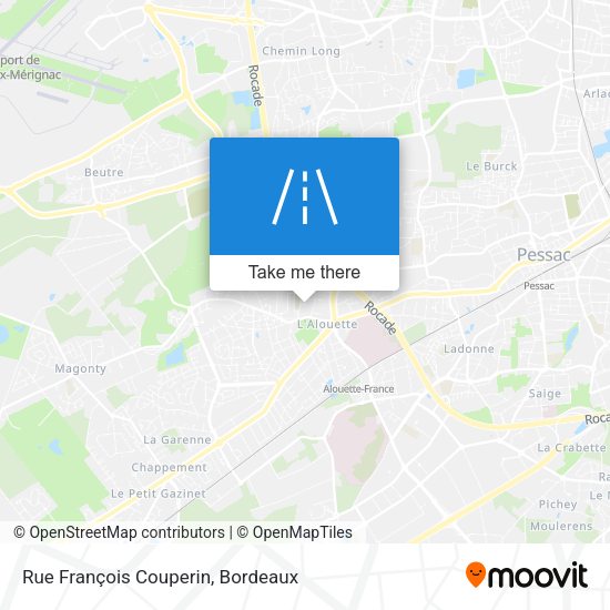 Rue François Couperin map