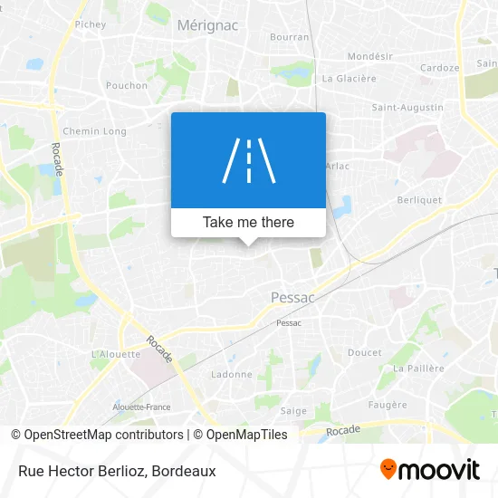 Rue Hector Berlioz map