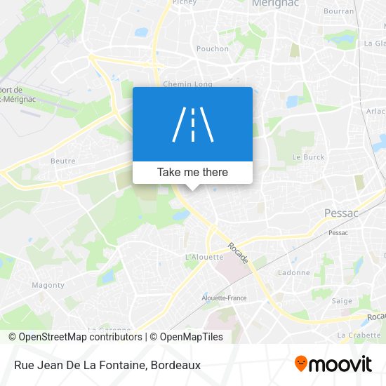Rue Jean De La Fontaine map