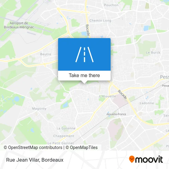 Rue Jean Vilar map