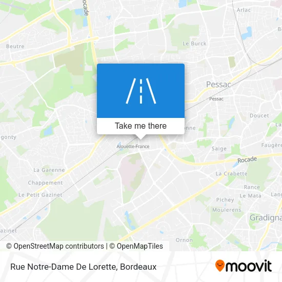Rue Notre-Dame De Lorette map