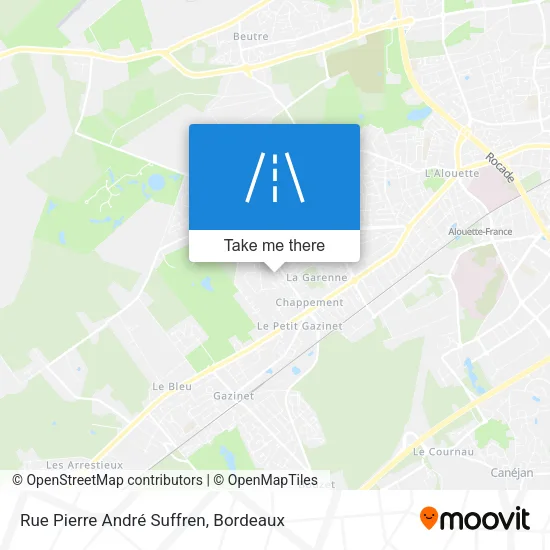 Rue Pierre André Suffren map