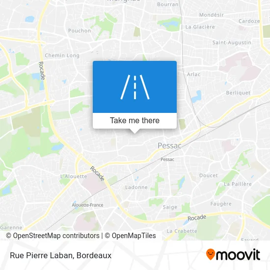 Rue Pierre Laban map