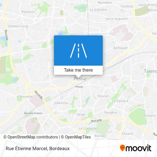 Rue Étienne Marcel map