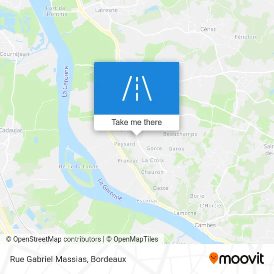 Rue Gabriel Massias map