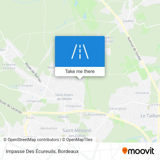 Impasse Des Écureuils map