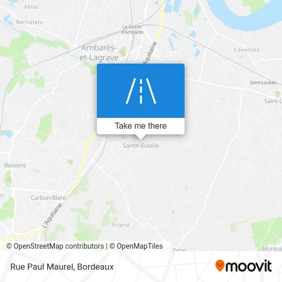 Rue Paul Maurel map