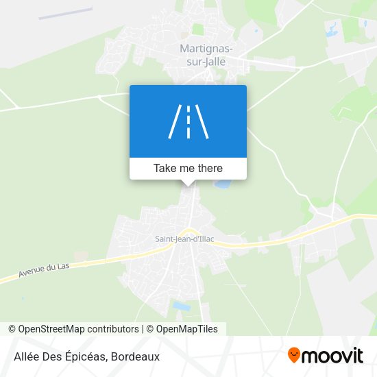 Allée Des Épicéas map