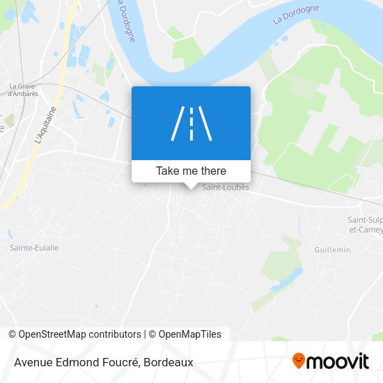 Avenue Edmond Foucré map