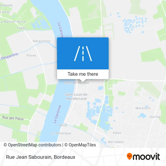 Rue Jean Sabourain map