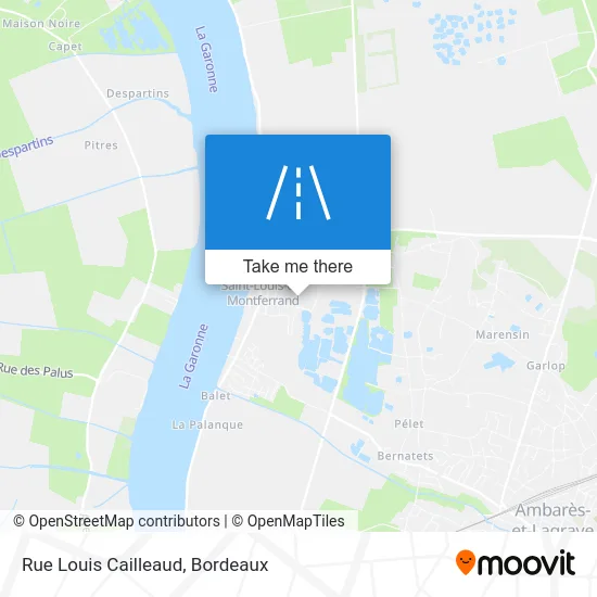 Rue Louis Cailleaud map