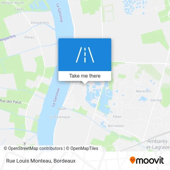 Rue Louis Monteau map