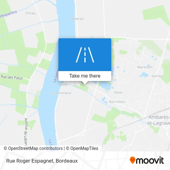 Rue Roger Espagnet map